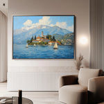 Landscape 287 Canvas Art 18" x 24" / 45 x 60 cm / Black