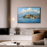 Landscape 287 Canvas Art 18" x 24" / 45 x 60 cm / Black
