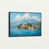 Landscape 287 Canvas Art 18" x 24" / 45 x 60 cm / Black