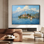 Landscape 287 Canvas Art 60 x 40 cm / Black