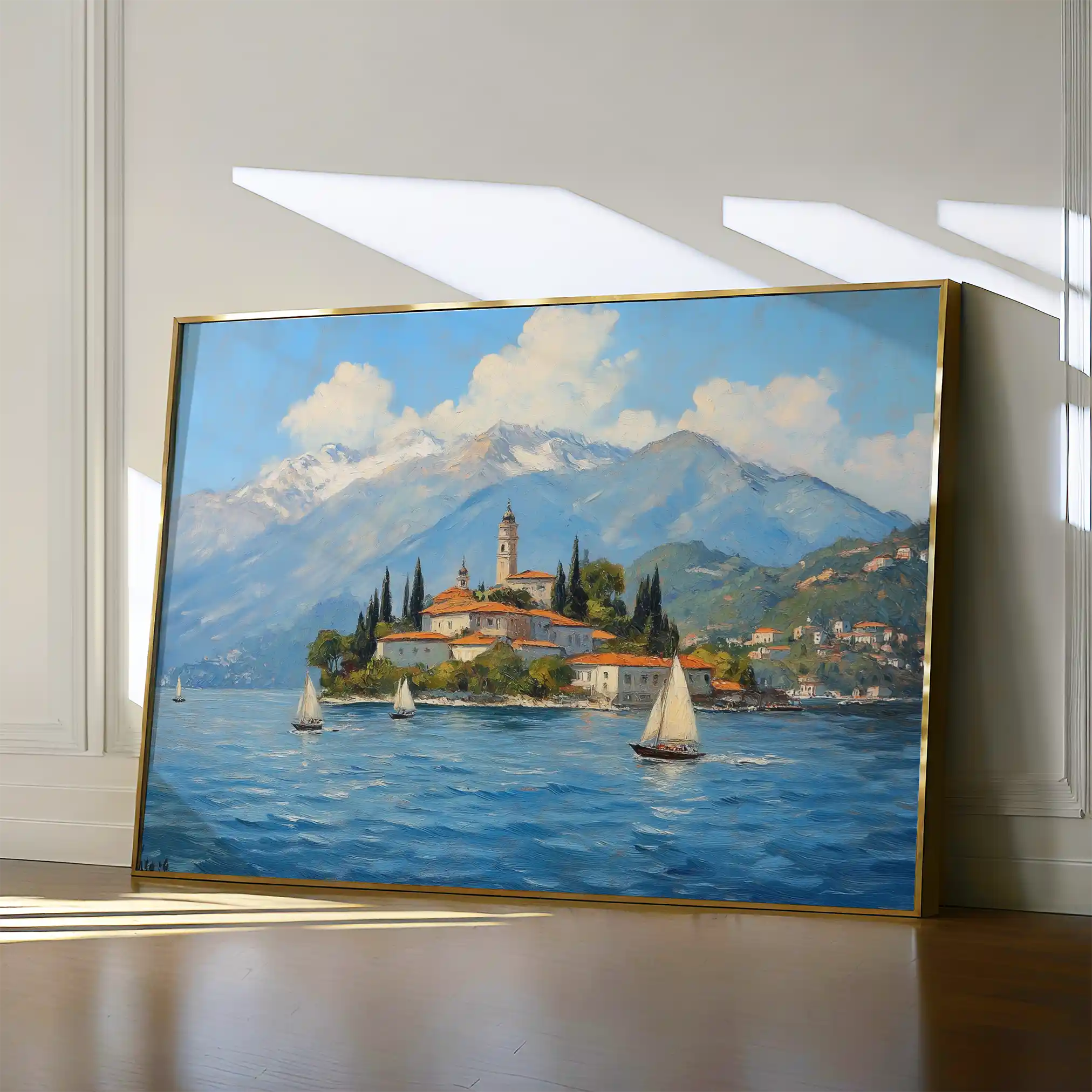 Landscape 287 Canvas Art 60 x 40 cm / Black