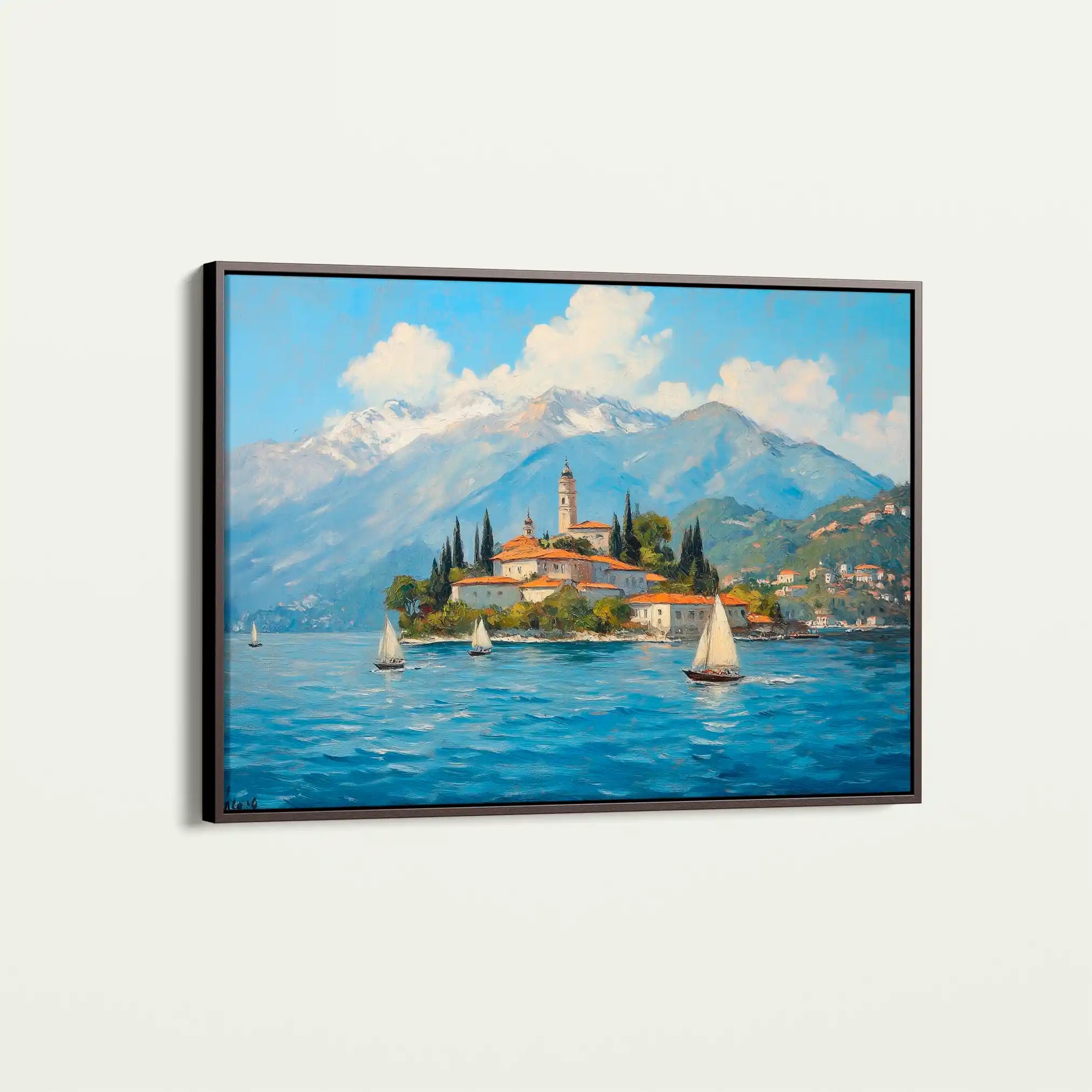 Landscape 287 Canvas Art 60 x 40 cm / Black