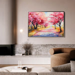 Landscape 288 Canvas Art 18" x 24" / 45 x 60 cm / Black
