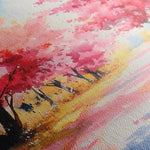 Landscape 288 Canvas Art 18" x 24" / 45 x 60 cm / Black