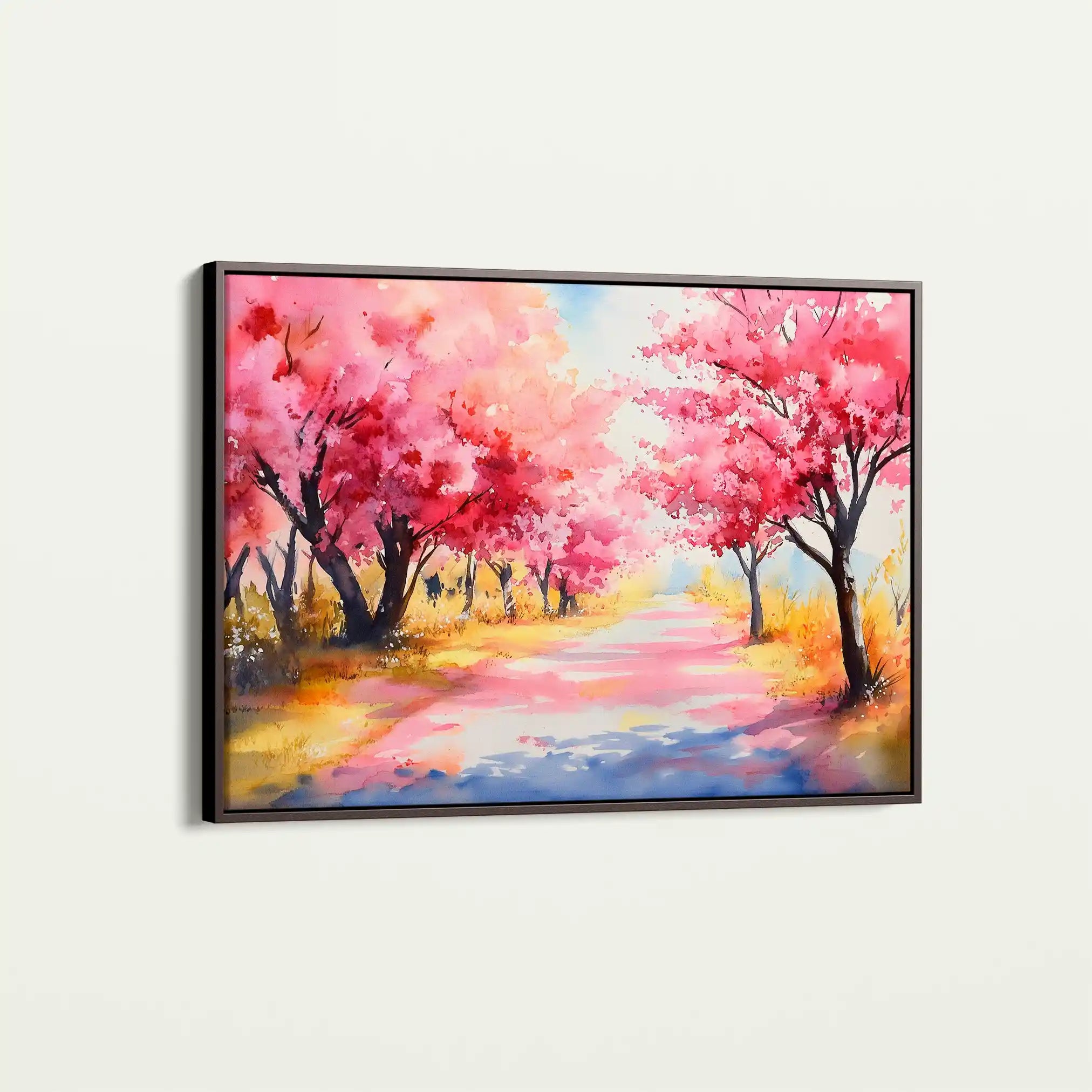 Landscape 288 Canvas Art 60 x 40 cm / Black