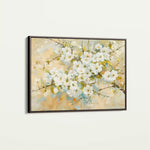 Floral 289 Canvas Art 60 x 40 cm / Black