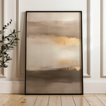 Abstract 290 Canvas Art 18" x 24" / 45 x 60 cm / Black