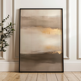 Abstract 290 Canvas Art 18" x 24" / 45 x 60 cm / Black