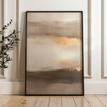 Abstract 290 Canvas Art 60 x 40 cm / Black