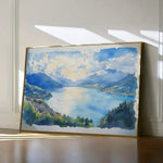 Landscape 290 Canvas Art 18" x 24" / 45 x 60 cm / Black