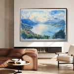 Landscape 290 Canvas Art 18" x 24" / 45 x 60 cm / Black
