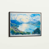Landscape 290 Canvas Art 18" x 24" / 45 x 60 cm / Black