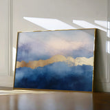 Abstract 291 Canvas Art 18" x 24" / 45 x 60 cm / Black