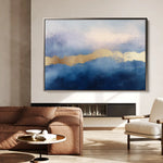 Abstract 291 Canvas Art 60 x 40 cm / Black