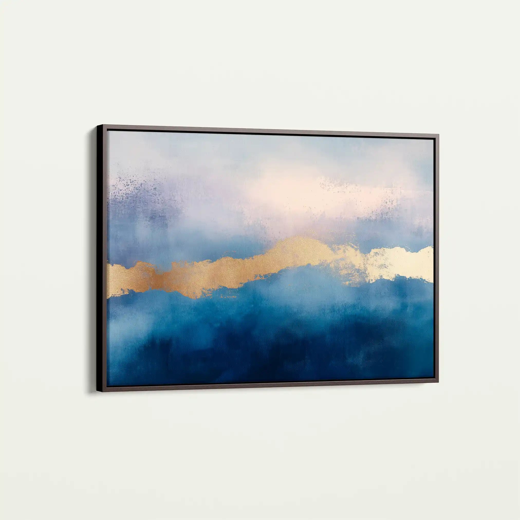 Abstract 291 Canvas Art 60 x 40 cm / Black