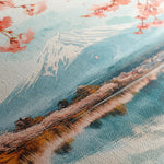 Landscape 291 Canvas Art 18" x 24" / 45 x 60 cm / Black