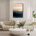 Abstract 292 Canvas Art 18" x 24" / 45 x 60 cm / Black