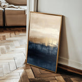 Abstract 292 Canvas Art 18" x 24" / 45 x 60 cm / Black