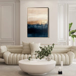 Abstract 292 Canvas Art 60 x 40 cm / Black
