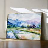 Landscape 292 Canvas Art 18" x 24" / 45 x 60 cm / Black