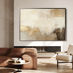Abstract 293 Canvas Art 18" x 24" / 45 x 60 cm / Black