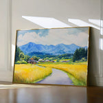Landscape 293 Canvas Art 18" x 24" / 45 x 60 cm / Black