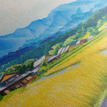Landscape 293 Canvas Art 18" x 24" / 45 x 60 cm / Black