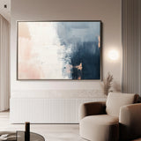 Abstract 294 Canvas Art 18" x 24" / 45 x 60 cm / Black