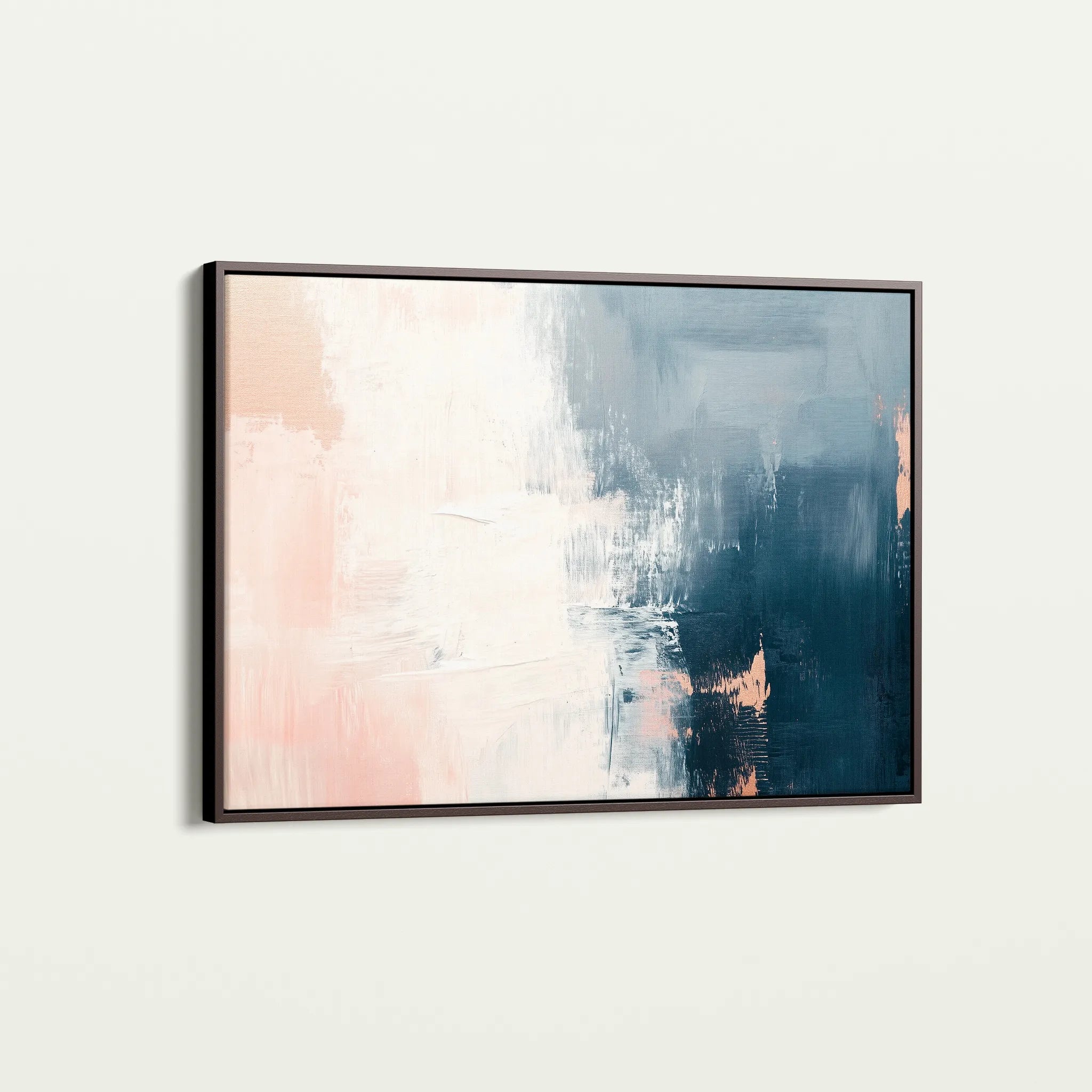 Abstract 294 Canvas Art 18" x 24" / 45 x 60 cm / Black