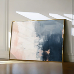 Abstract 294 Canvas Art 60 x 40 cm / Black