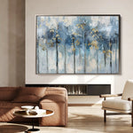 Floral 294 Canvas Art 60 x 40 cm / Black