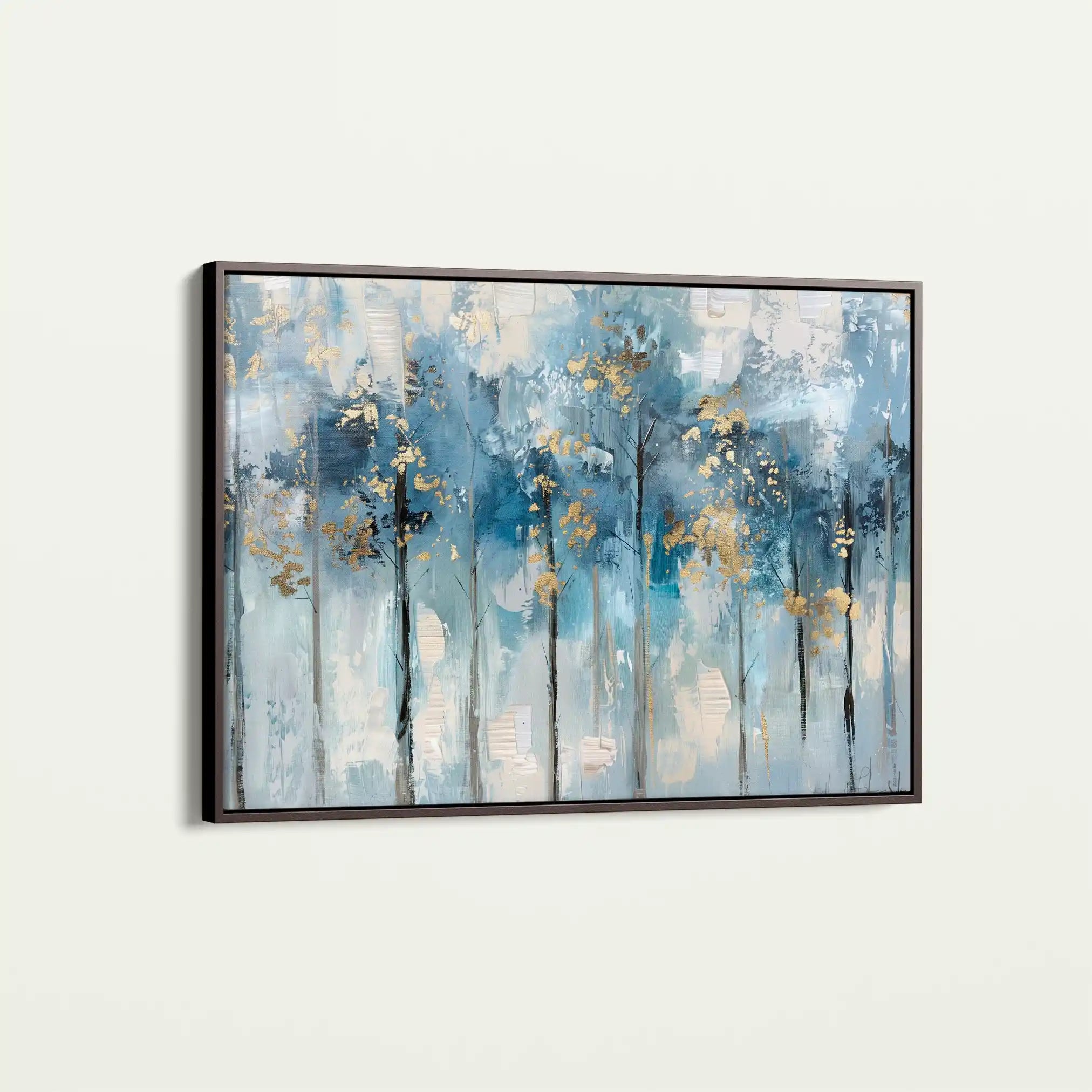 Floral 294 Canvas Art 60 x 40 cm / Black