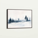 Landscape 294 Canvas Art 60 x 40 cm / Black