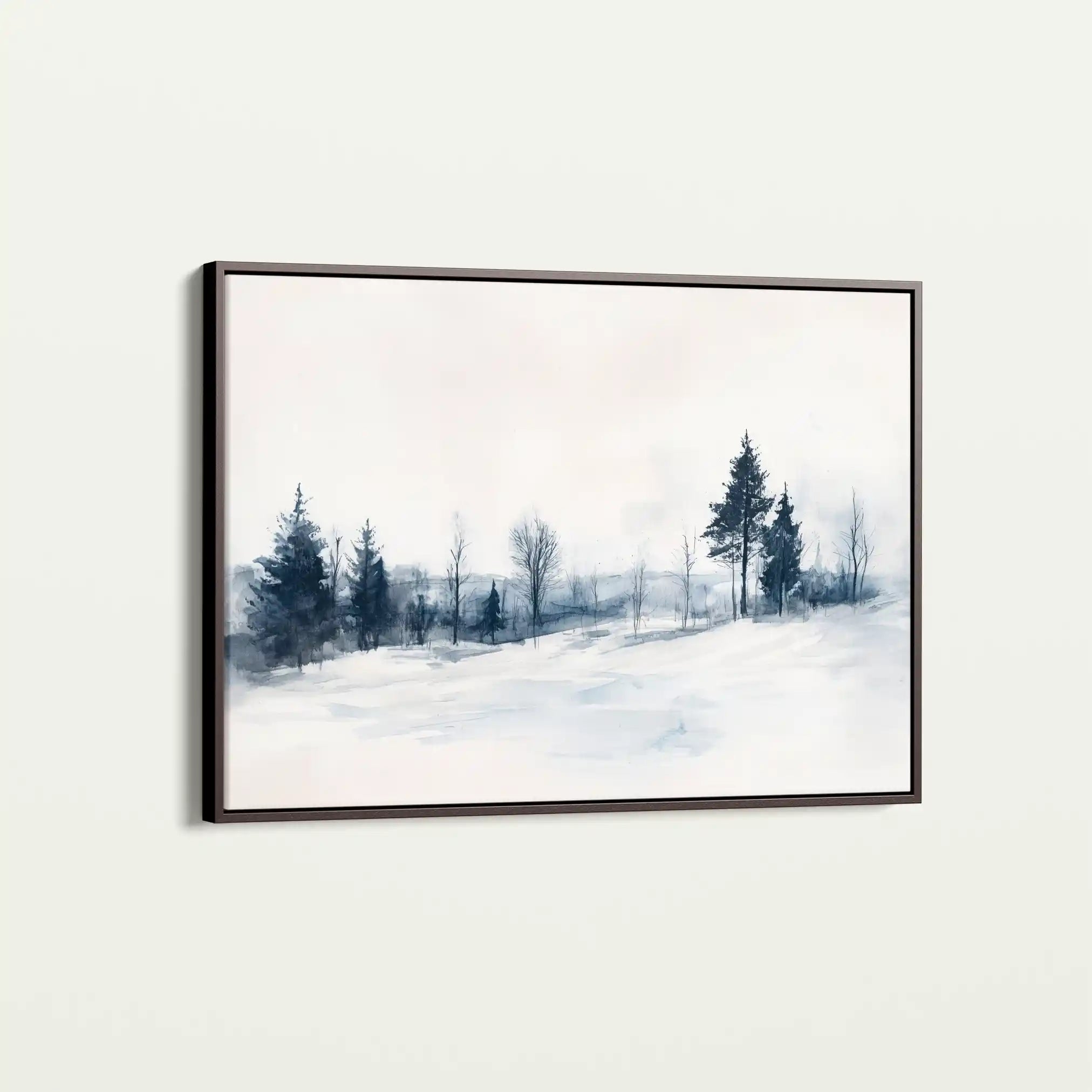 Landscape 294 Canvas Art 60 x 40 cm / Black