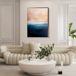 Abstract 295 Canvas Art 18" x 24" / 45 x 60 cm / Black
