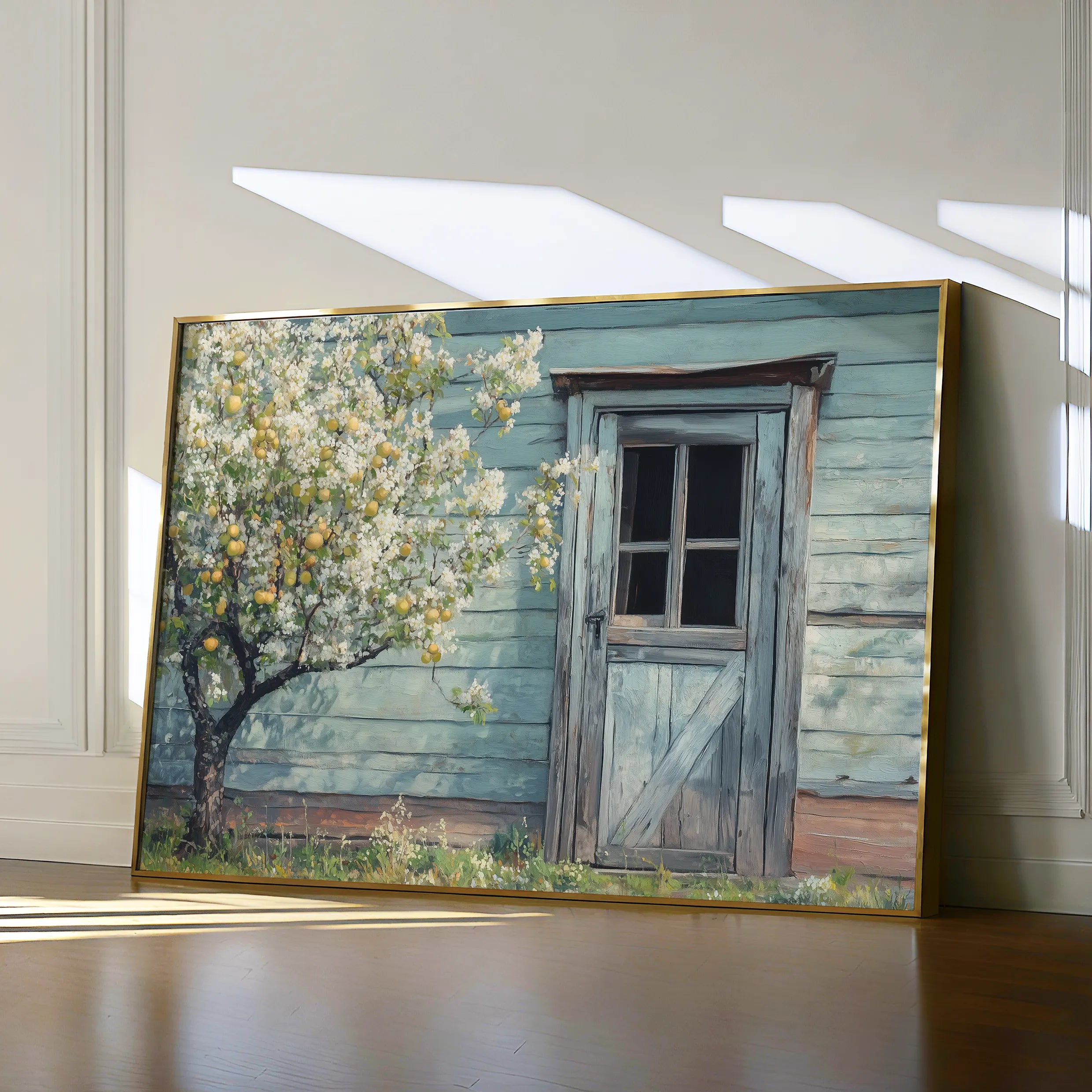 Landscape 295 Canvas Art 18" x 24" / 45 x 60 cm / Black