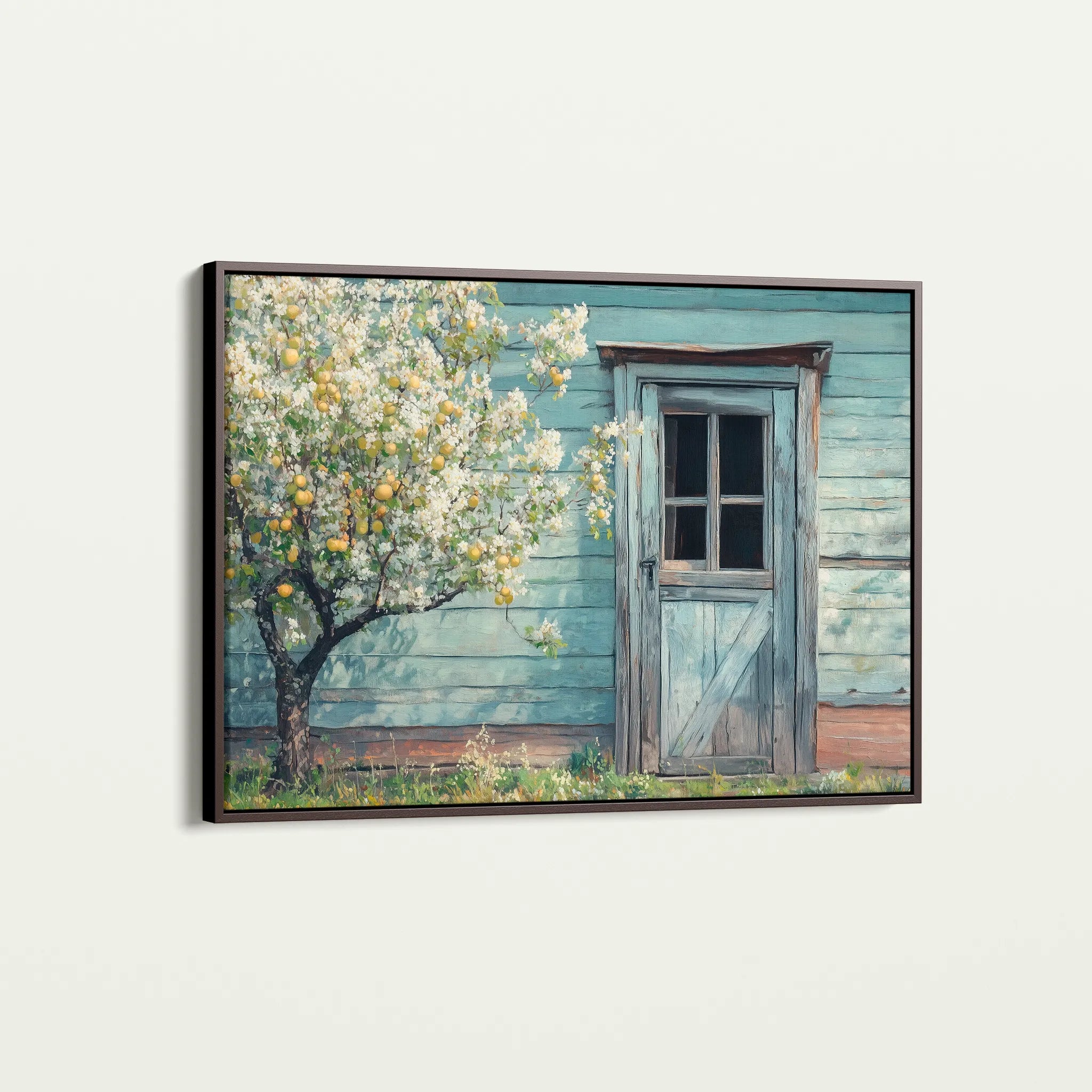 Landscape 295 Canvas Art 18" x 24" / 45 x 60 cm / Black