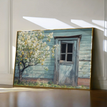 Landscape 295 Canvas Art 60 x 40 cm / Black