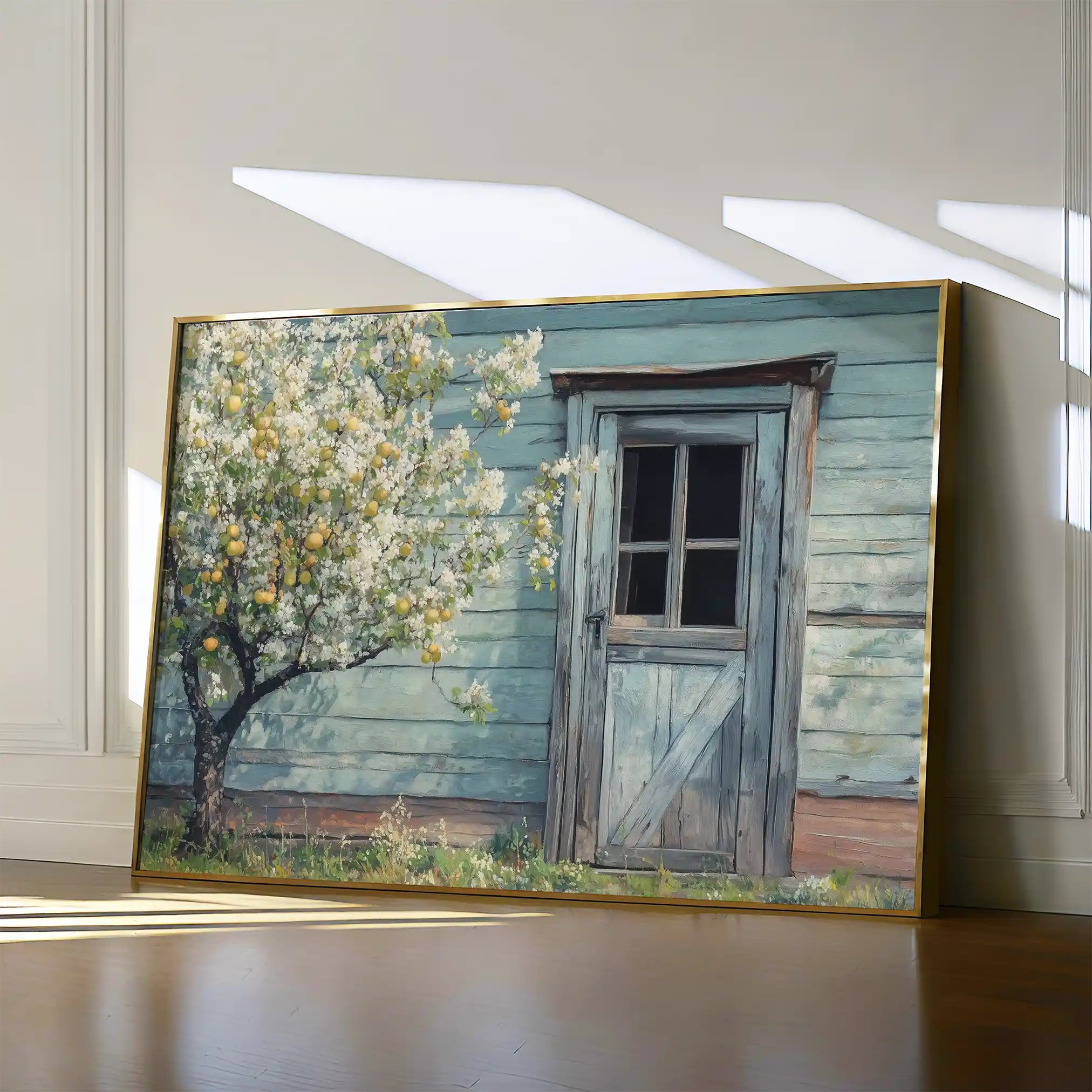 Landscape 295 Canvas Art 60 x 40 cm / Black