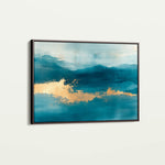 Abstract 296 Canvas Art 18" x 24" / 45 x 60 cm / Black