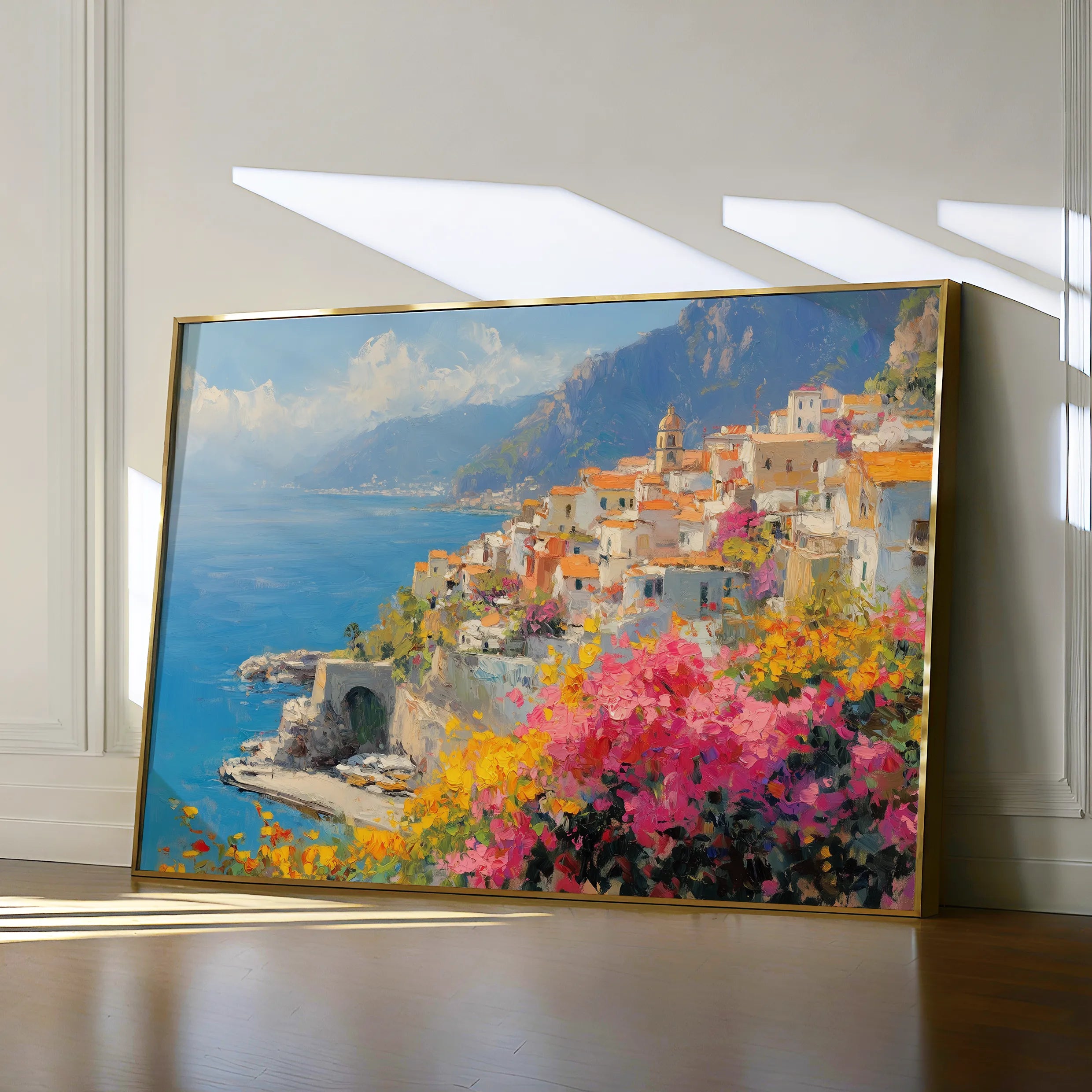 Landscape 296 Canvas Art 18" x 24" / 45 x 60 cm / Black