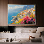 Landscape 296 Canvas Art 60 x 40 cm / Black