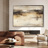 Abstract 297 Canvas Art 18" x 24" / 45 x 60 cm / Black