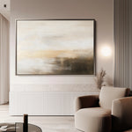 Abstract 298 Canvas Art 18" x 24" / 45 x 60 cm / Black