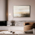 Abstract 298 Canvas Art 18" x 24" / 45 x 60 cm / Black