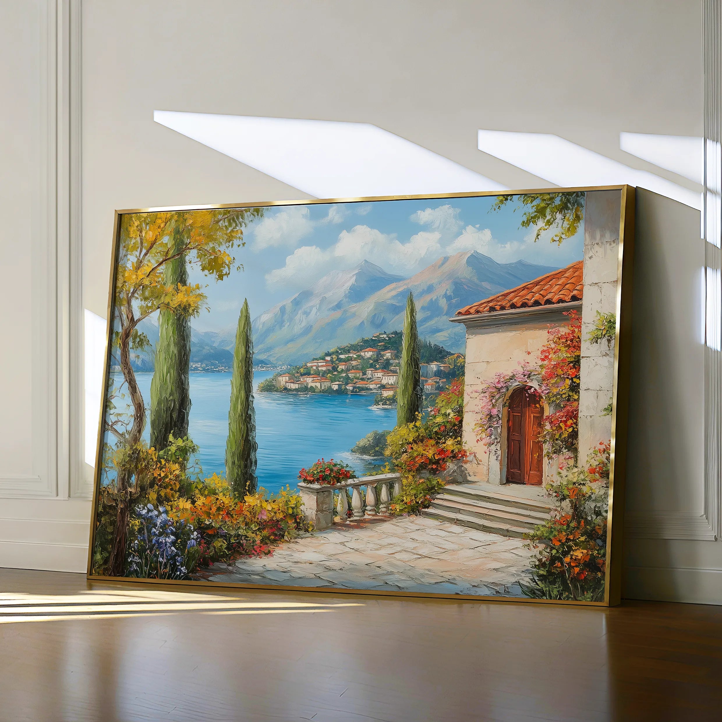 Landscape 298 Canvas Art 18" x 24" / 45 x 60 cm / Black