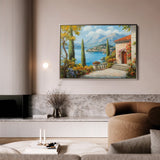 Landscape 298 Canvas Art 18" x 24" / 45 x 60 cm / Black