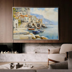 Landscape 299 Canvas Art 60 x 40 cm / Black