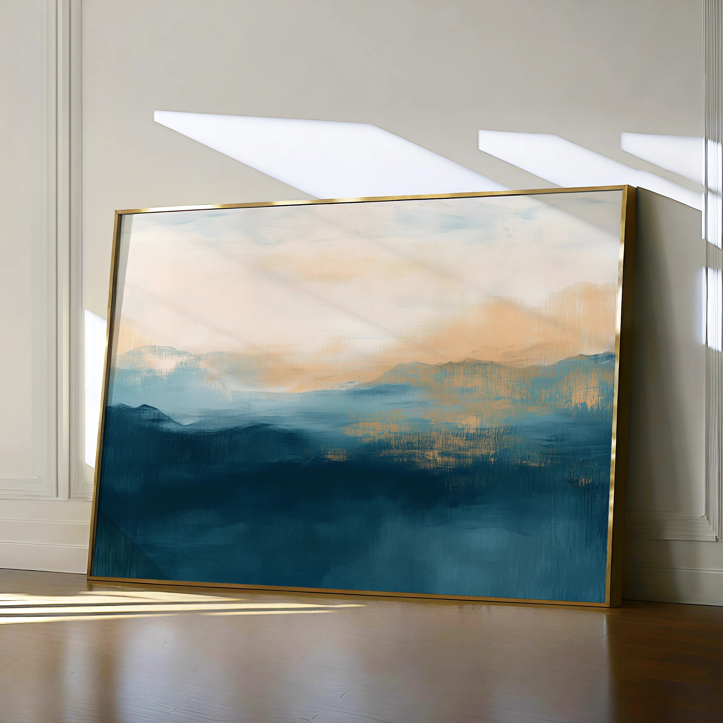 Abstract 300 Canvas Art 18" x 24" / 45 x 60 cm / Black