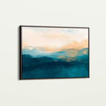 Abstract 300 Canvas Art 18" x 24" / 45 x 60 cm / Black
